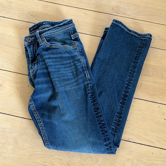 BKE Jake Straight Denim Blue Jeans 29x30 - Picture 12 of 12